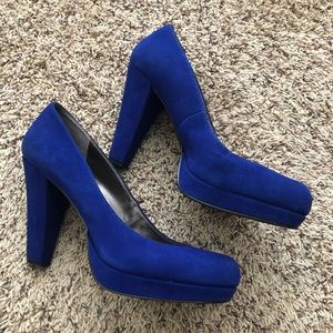 Calvin Klein Royal Blue Pumps
